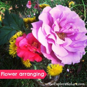 Flower arranging