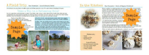 At-Home Summer Nature Camp sample pages