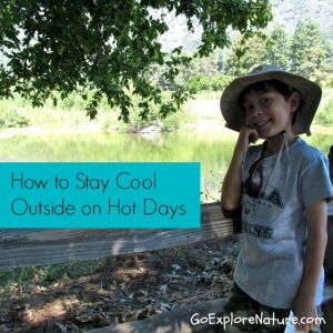 How to stay cool outside on hot days