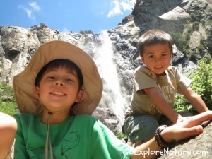 Bridalveil Fall With Kids