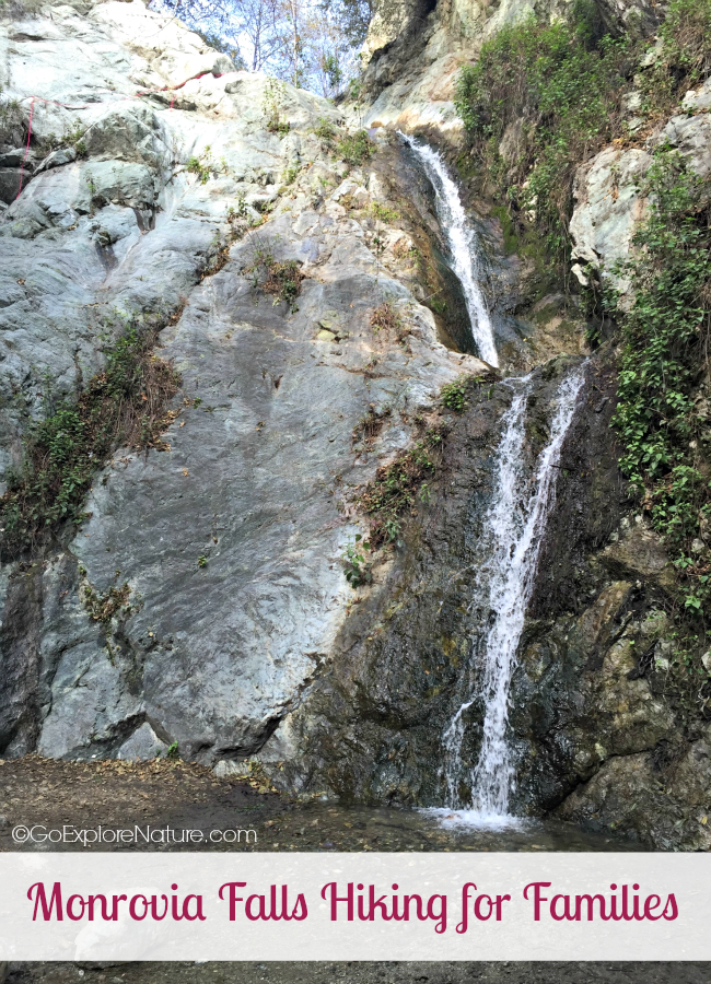 Monrovia Falls in Monrovia Canyon Park offers perfect hiking for families. Parents and kids alike will enjoy this popular Los Angeles waterfall hike.