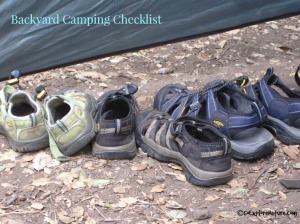 Backyard Camping Checklist