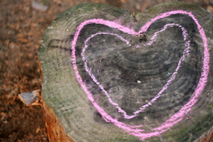 Chalk hearts