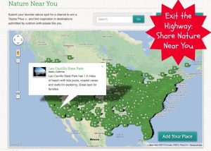 Exit the Highway: Share Nature Near You Exit the Highway: Share Nature Near You