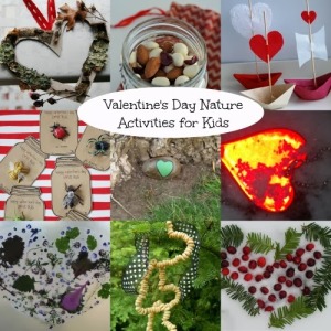 Valentine's Day Nature Activities for Kids 