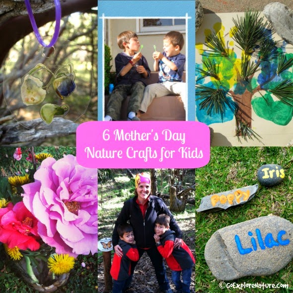 Mother's Day Nature Crafts for Kids
